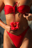 bella bandeau bikini top in red_1_-2