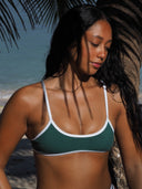 Ness Bikini Top Emerald