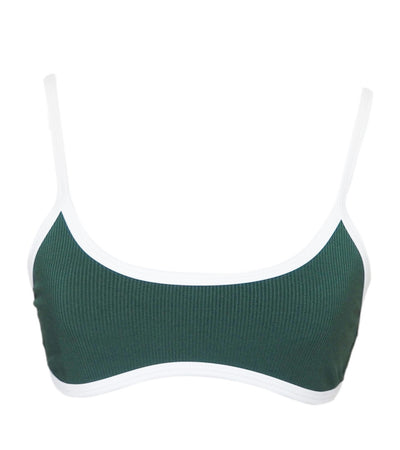 Ness Bikini Top Emerald